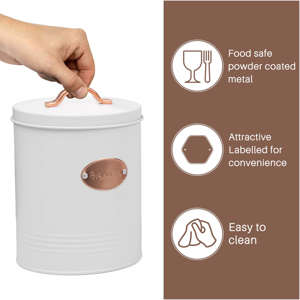 5 Pices Kitchen Food Storage Bread Bin