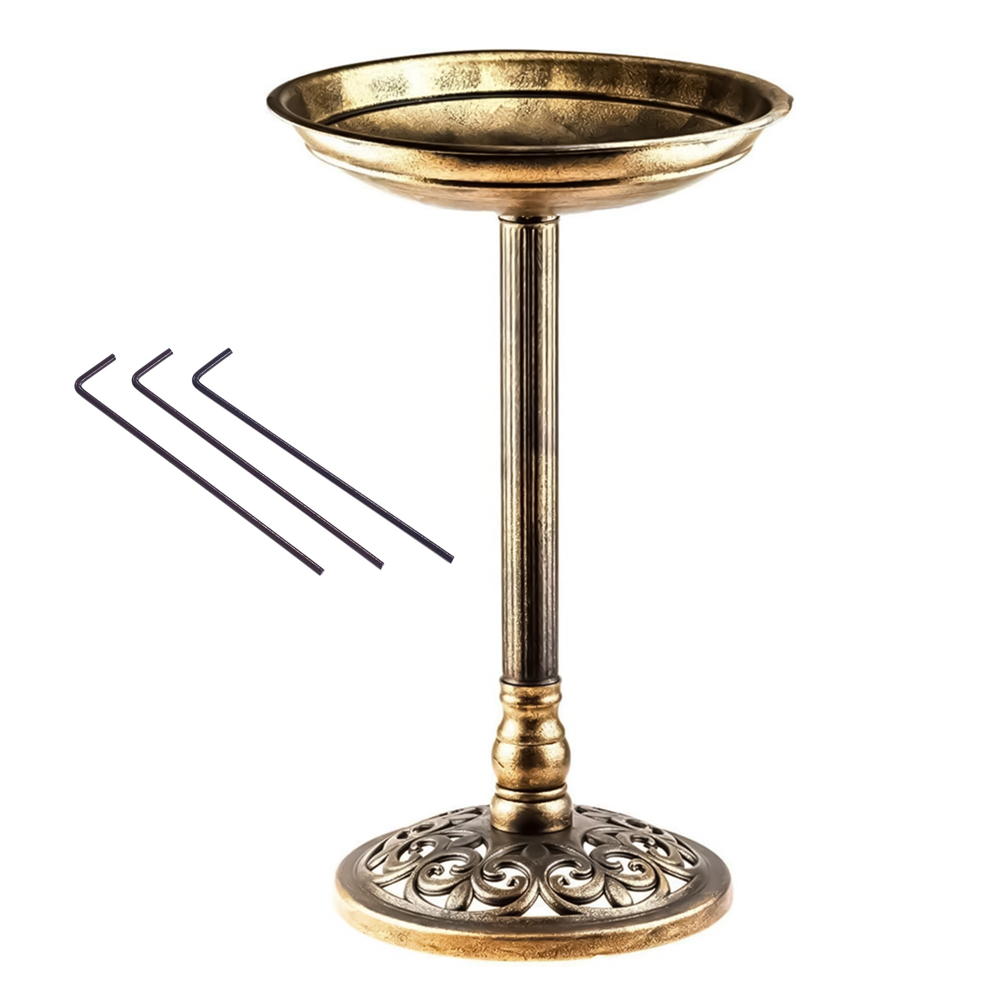 Outdoor Garden Bird Bath - Birds Water Bowl