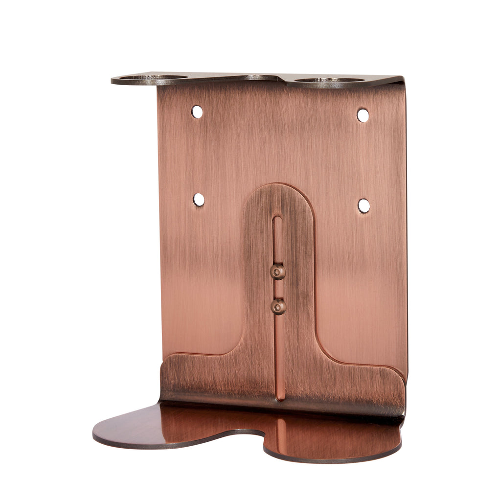 Copper Double Wall Mounted Soap Dispenser