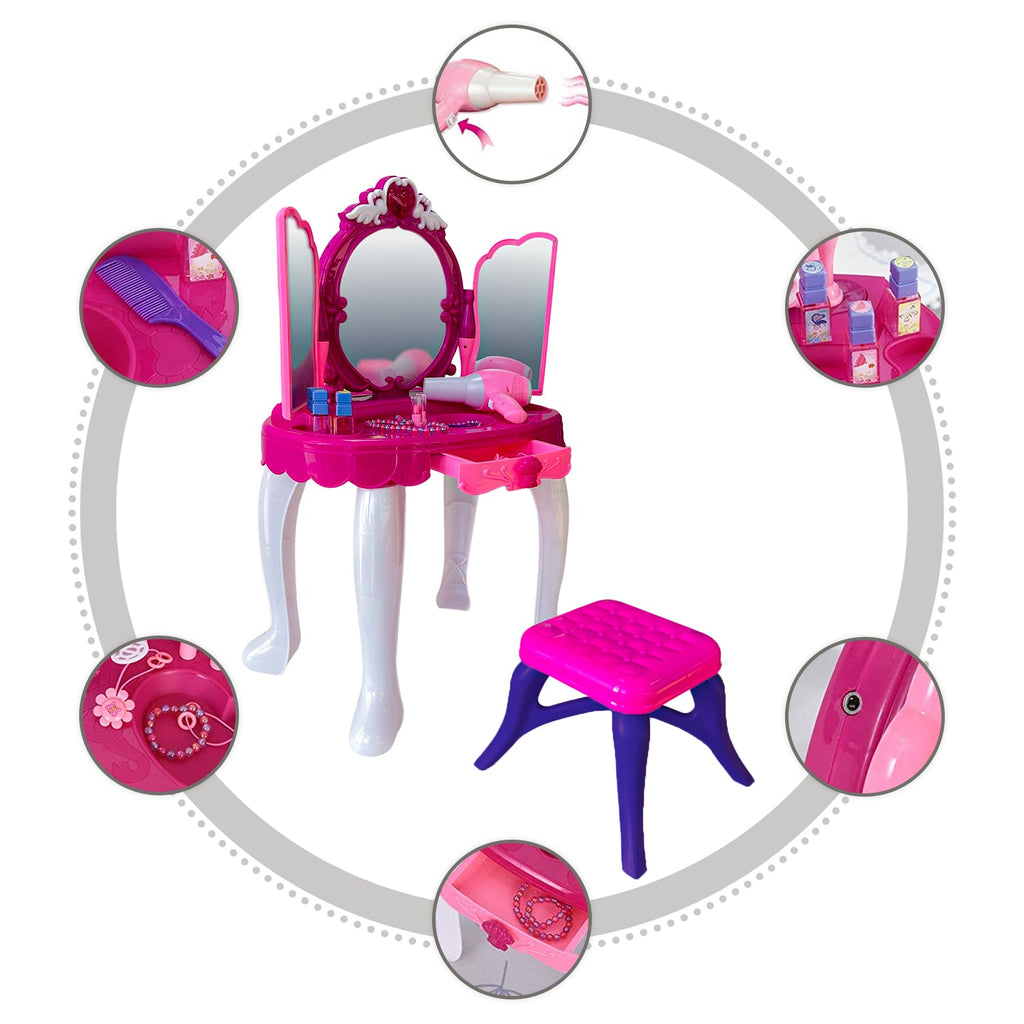 Girls Fun Toy Glamour Dressing Table