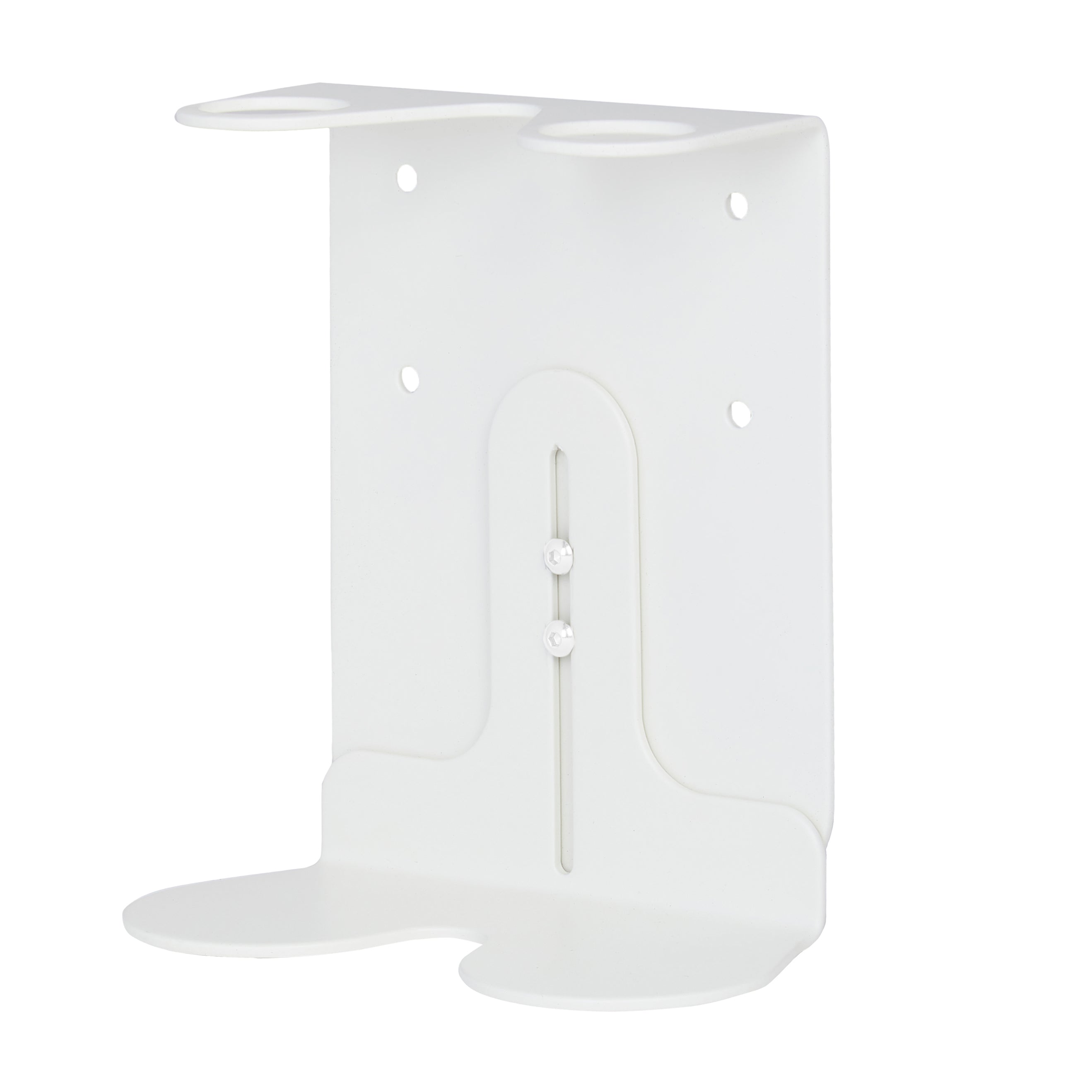 White Double Wall Mounted Soap Dispenser
