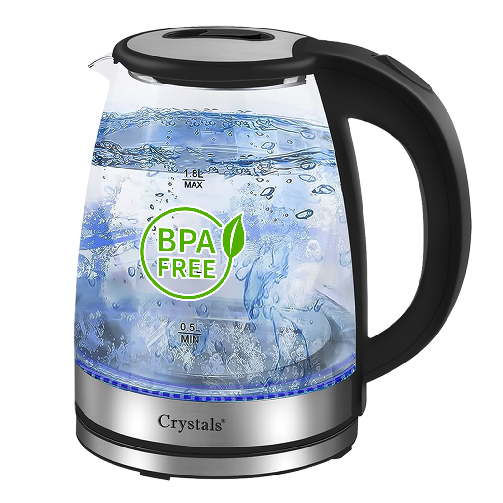 1.8L/1500W Electric Glass Kettle