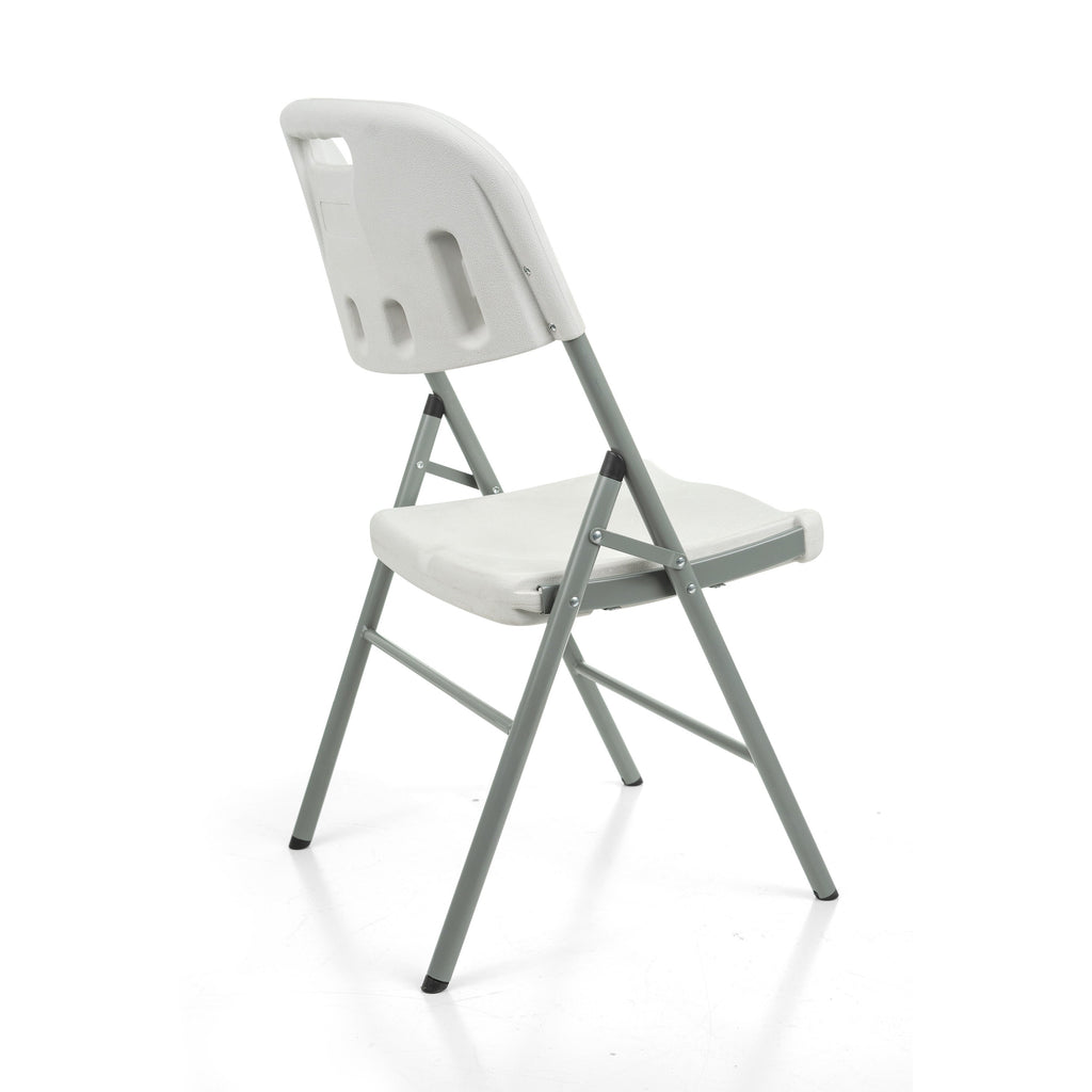 Set of 2 Heavy Duty Folding Plastic Chairs