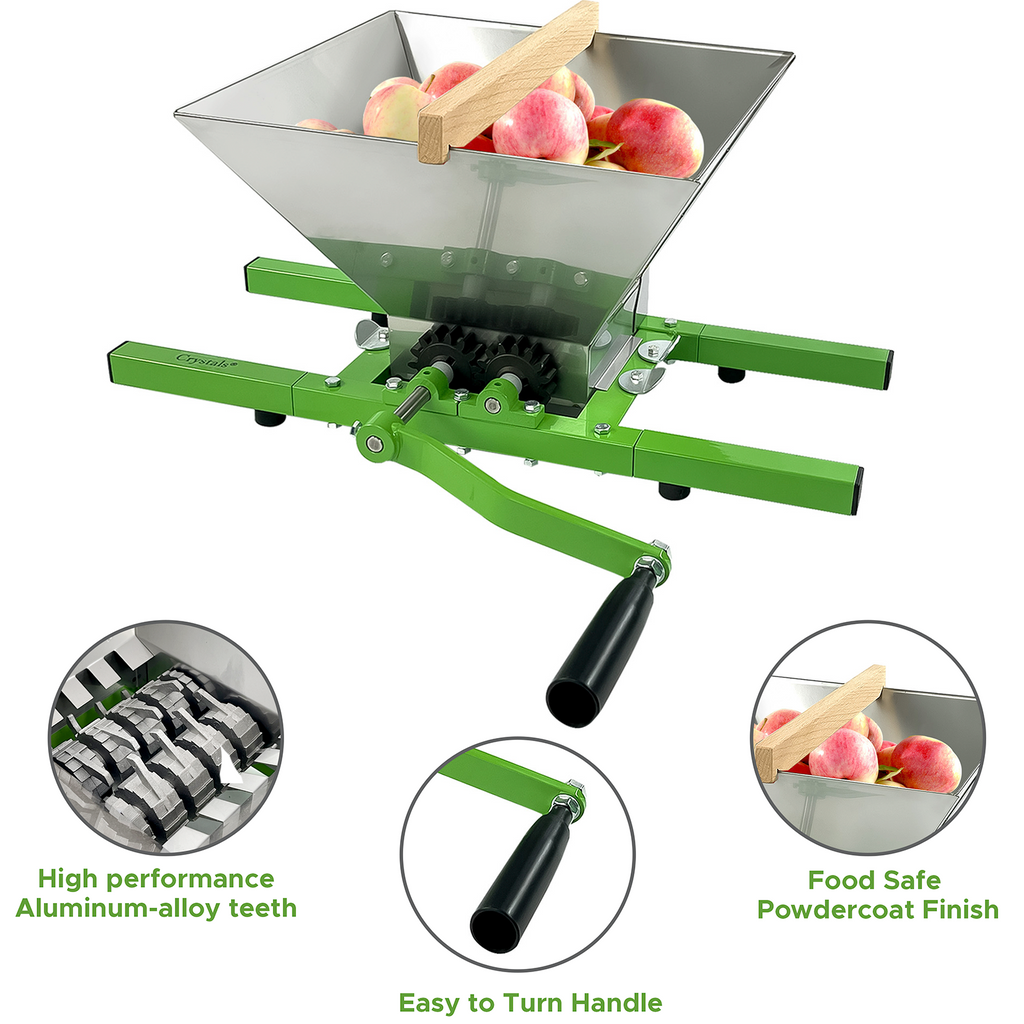 7L Portable Apple Fruit Crusher Grinder