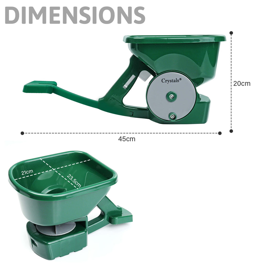 3L Hand Held Lawn Seed & Fertiliser Spreader