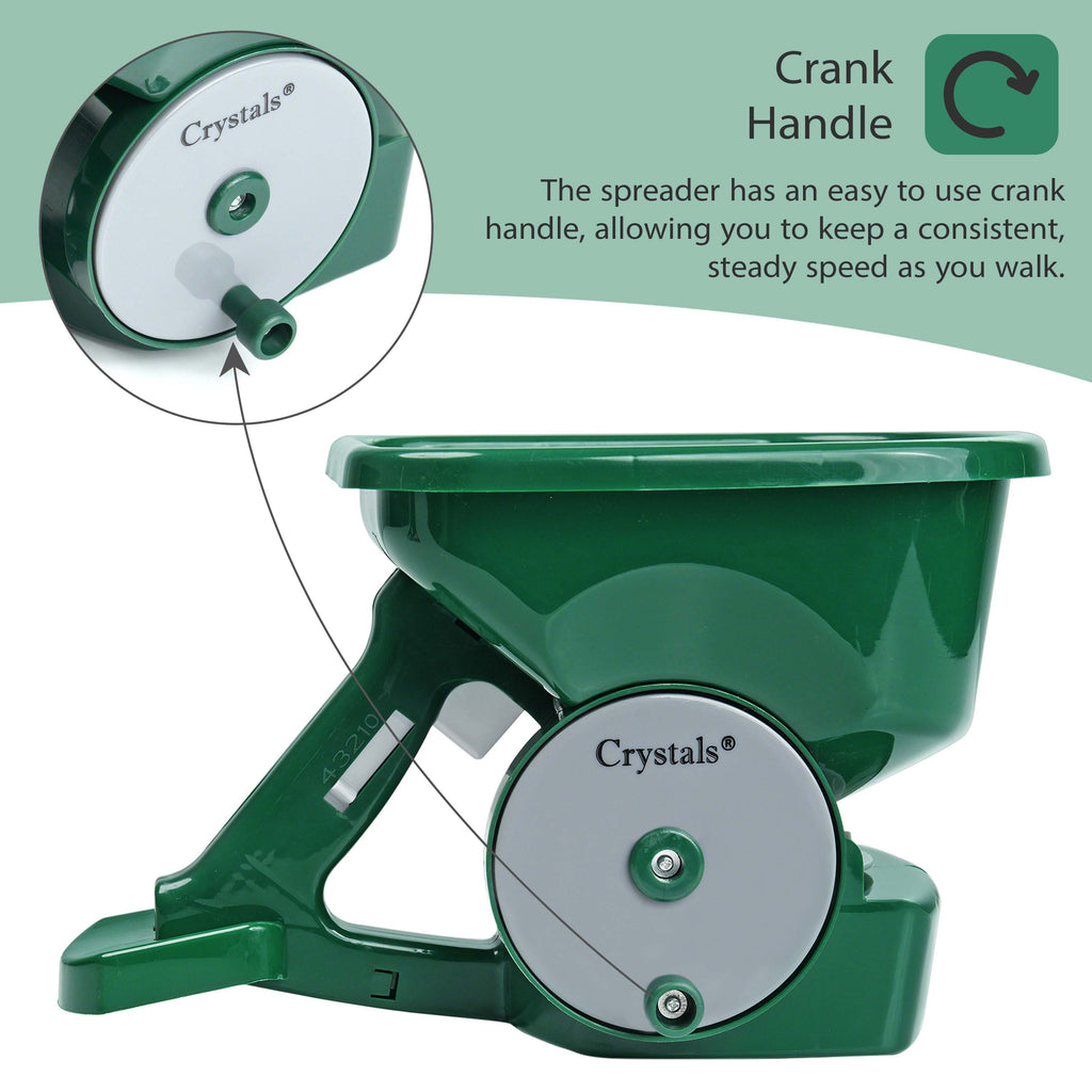 3L Hand Held Lawn Seed & Fertiliser Spreader