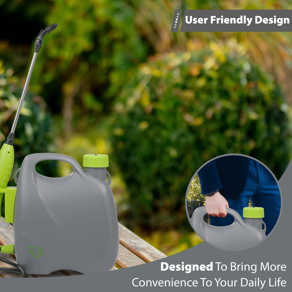 5L Electric Garden Sprayer with 3 Mist Nozzles