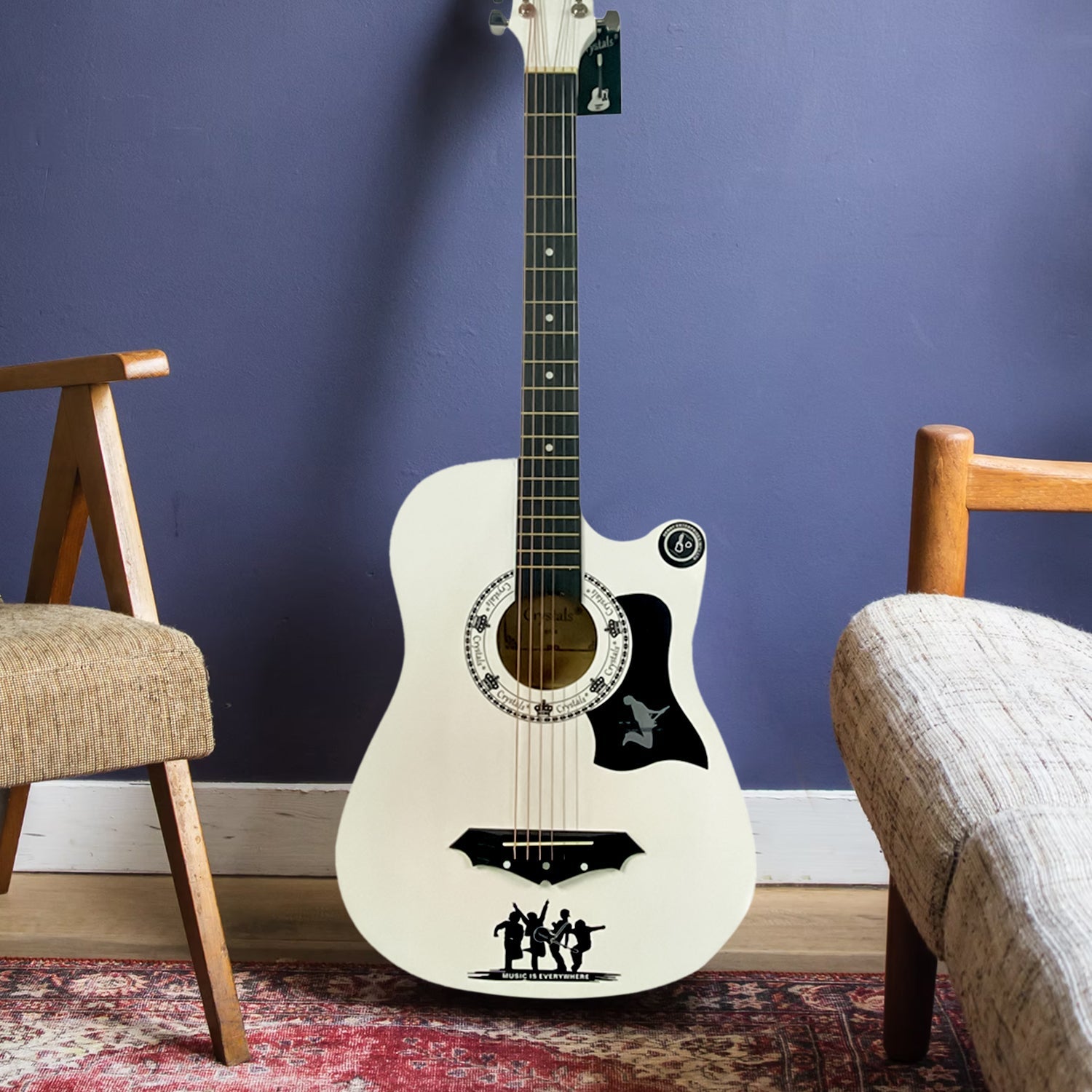 38" Full Size 6 String Acoustic Guitar