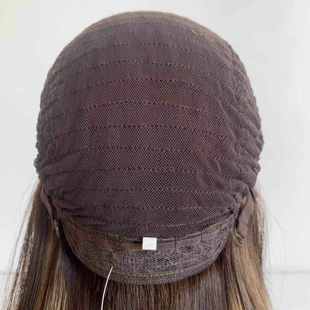 Fasimei Factory Luxury Human Hair Russian Hair Jewish Wig Natural Wavy Lace  Top Jewish Kosher Wig