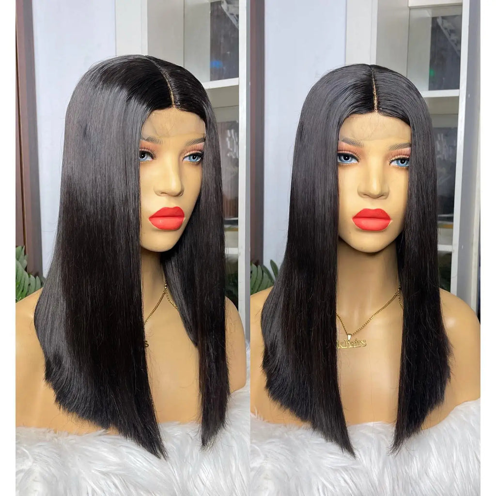 100% Virgin Human Brazilian Hair Short 4x4 Closure BOB Wig for Black Women Cheap Curly Bob Wigs Human Hair Lace Front