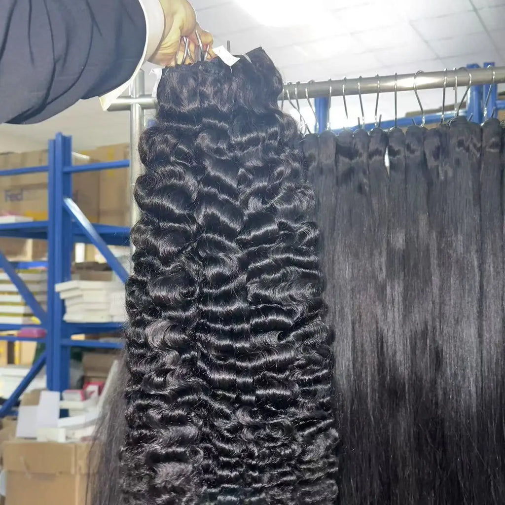 Burmese Curl Virgin Burmese Human Hair Extensions Bundles Wholesale Real Natural Mink Burmese Curly Human Hair Vendor