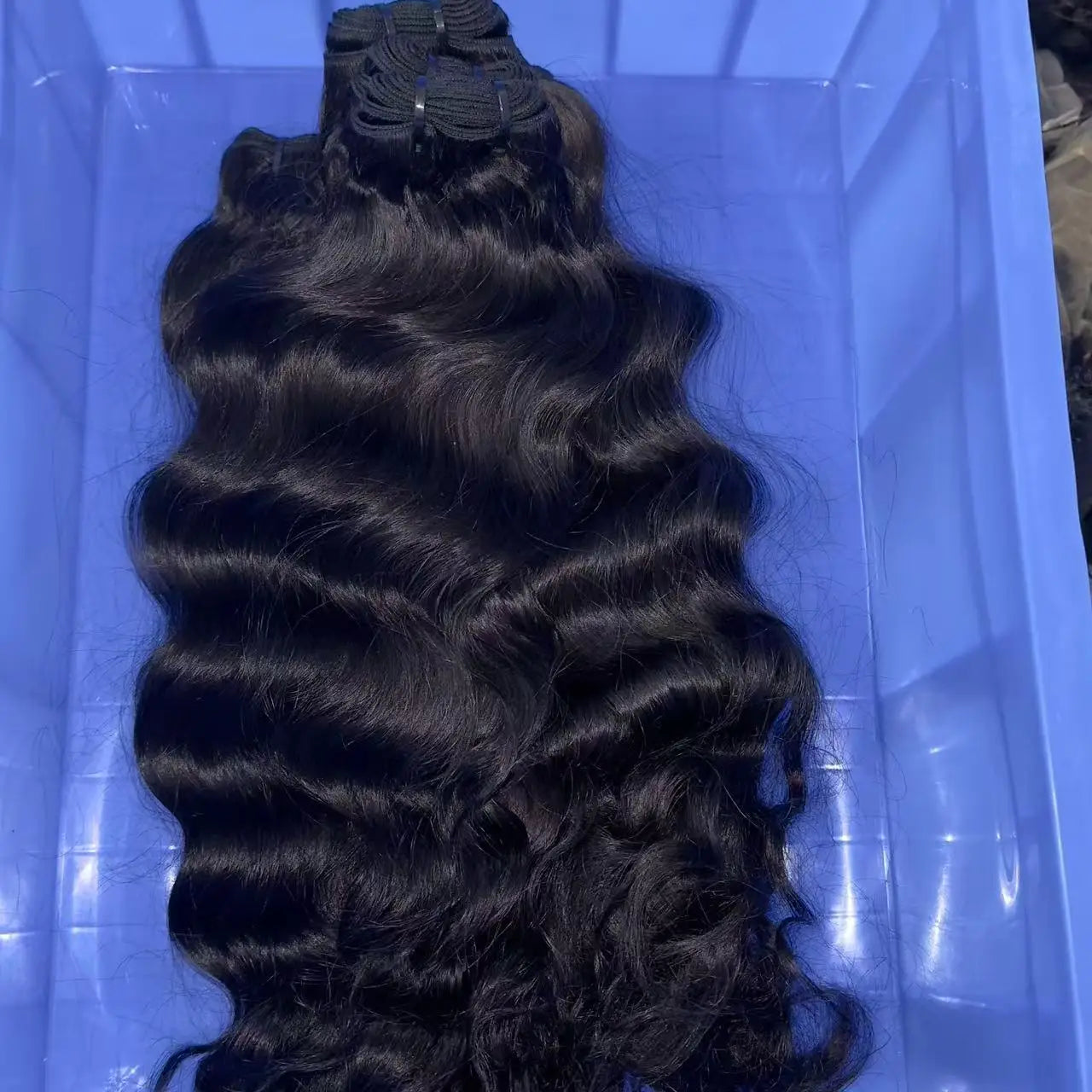 Wholesale Straight Unprocceed Double Raw Hair Bundle Top Grade High Quality Virgin Cuticle Aligned Colored Human Hair Bundle