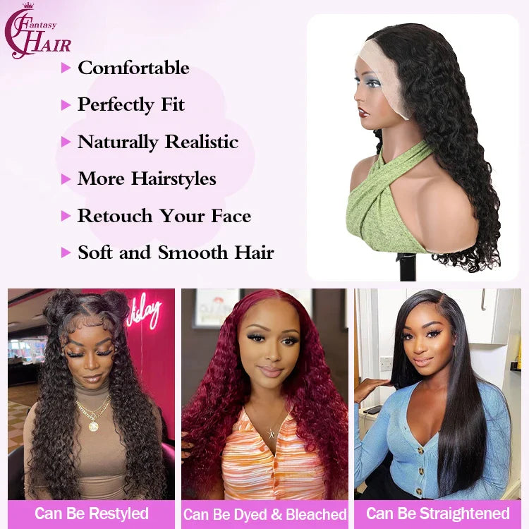 FH Wholesale 16-30inch Long Wave Wave Wigs13x4 Lace Frontal Vietnamese Natural Brazilian Cabelos Human Hair Wigs