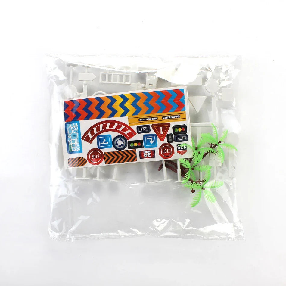 Thin Plastic Traffic Road Carpet for Kids Playmat Children Rug Simulated Parking Map Toy Baby Play Mat Little Boy Girl Mats Toys