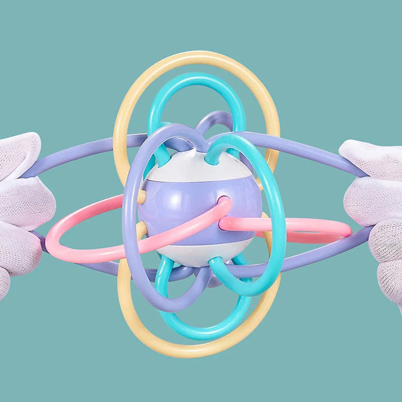 Baby Toys 6 12 Months Inflatable Crawling Baby Rattle Ball Toys Sensory Development Toys For Babies 1 Year Baby Games Toys