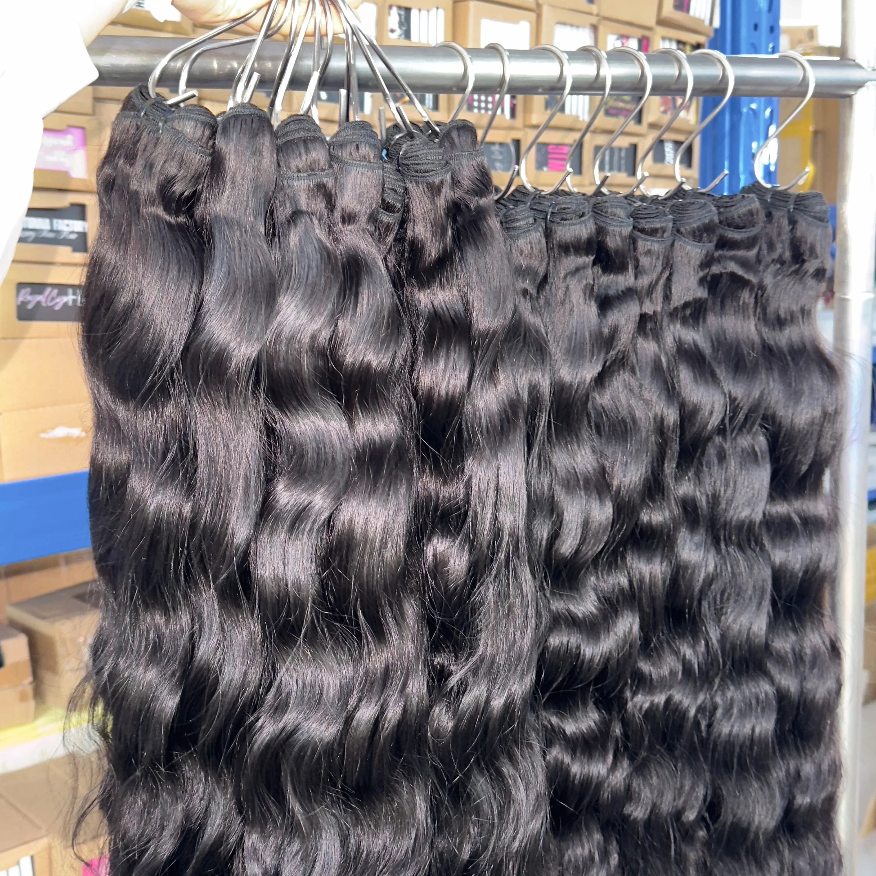 Human Hair Straight Body Natural Wave Bundles Raw Remy Hair Extensions Wholesale Best Brazilian Burmese Curly Hair Vendor