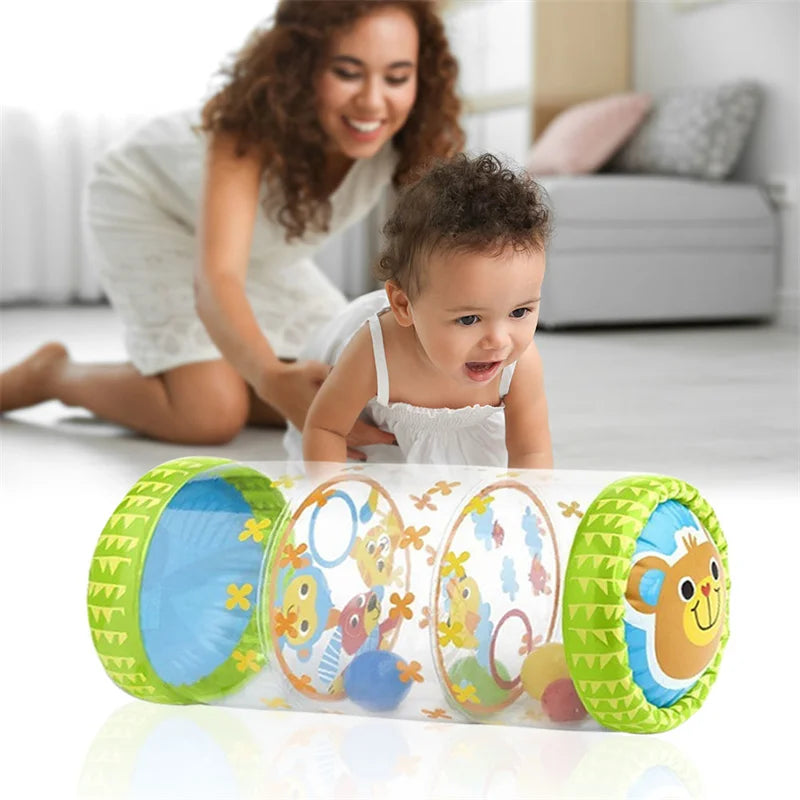 Baby Toys 6 12 Months Inflatable Crawling Baby Rattle Ball Toys Sensory Development Toys For Babies 1 Year Baby Games Toys