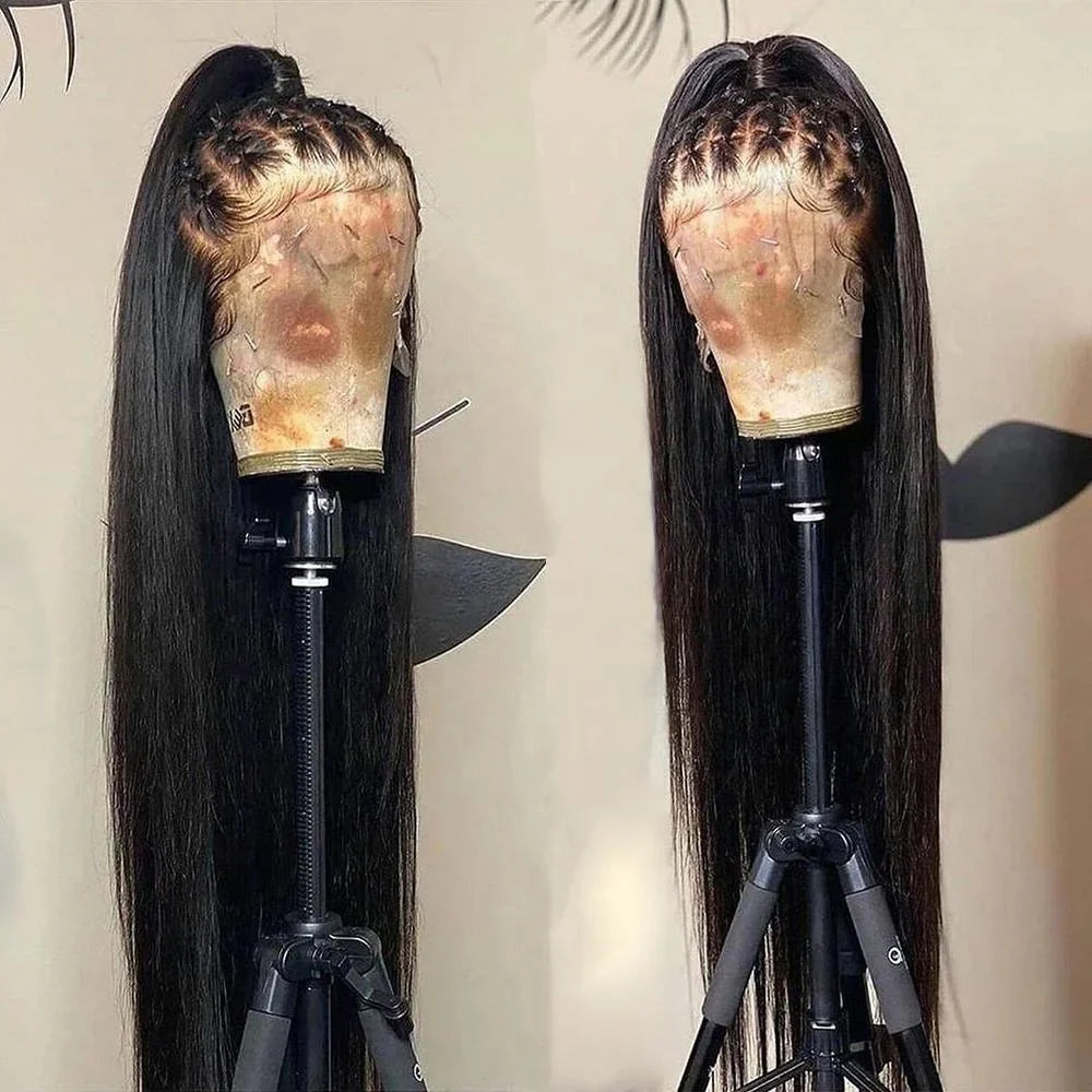 Cuticle Aligned Human Hair Lace Frontal Women Hair Wig  HD 13X4 Full Lace Front Beauty Supply Store Wigs for Black Women