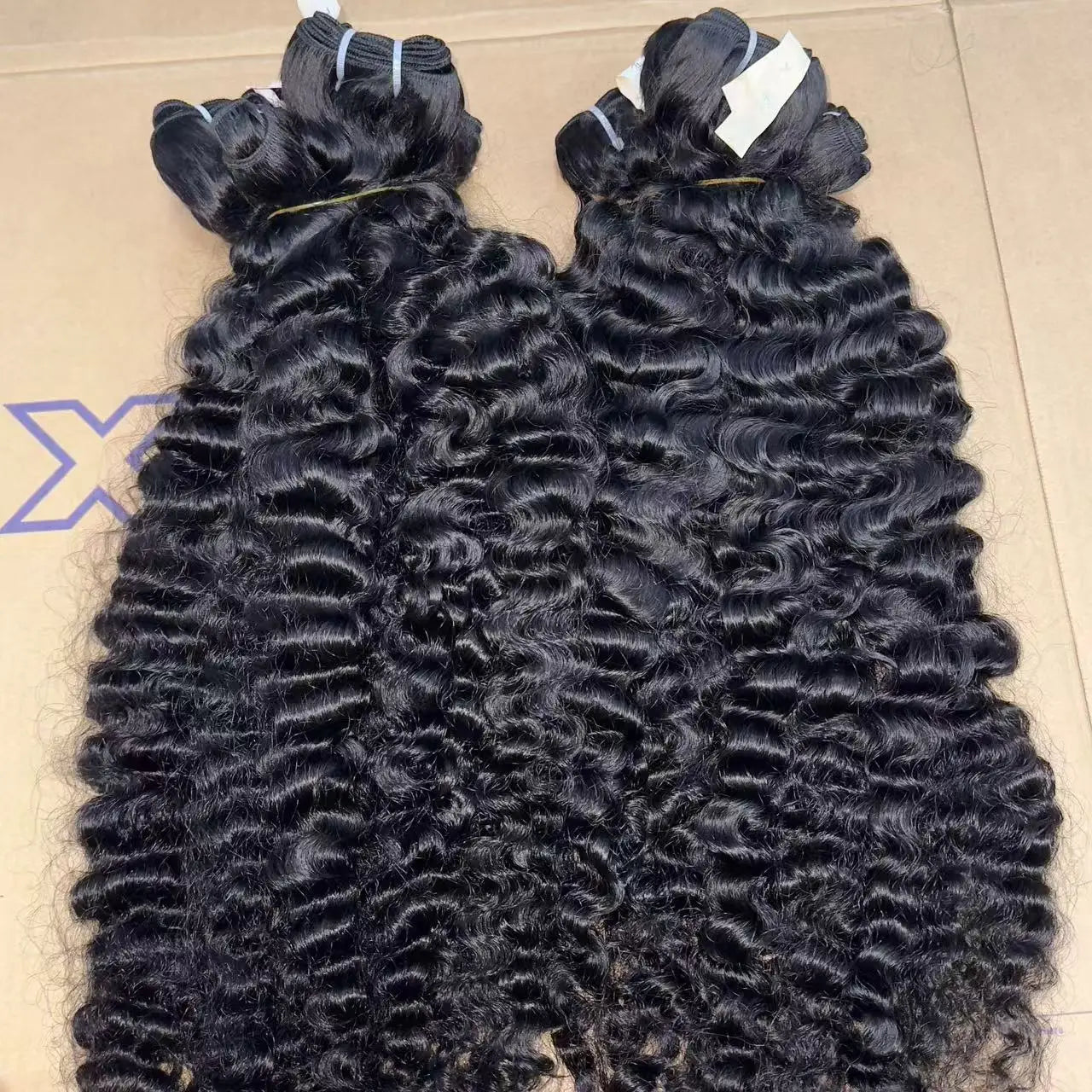 Wholesale Raw Brazilian Human Hair Raw Virgin Cuticle Aligned One Donor Hair Bundles Weave Indian Wavy Curly