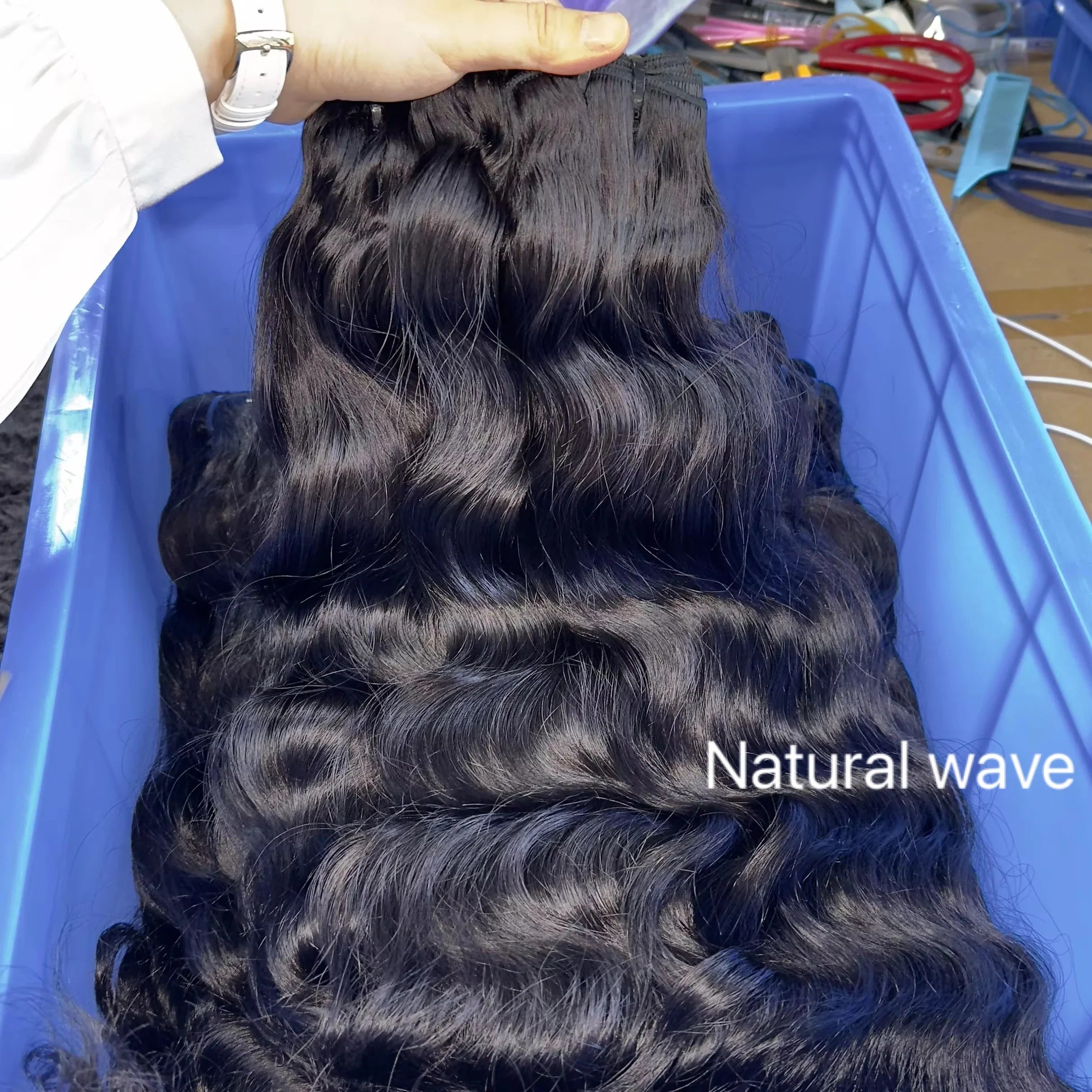 Top Quality Raw Human Hair Extension Cambodian Wavy Burmese Curly Hair Vendor