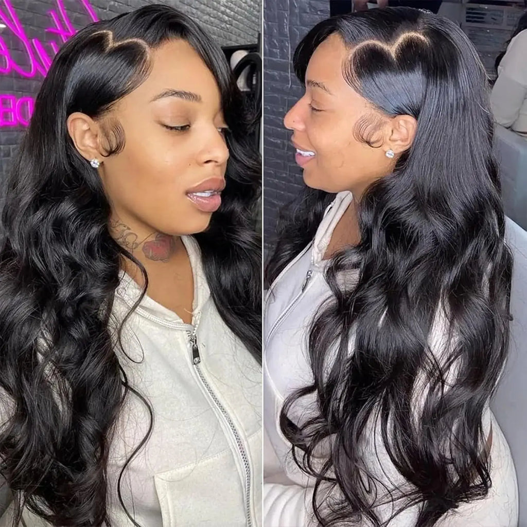 Pre Pluck Raw Cuticle Aligned Indian Hair Wig Glueless Bone Straight HD Lace Wig Bleached Knots Lace Front Human Hair Wigs