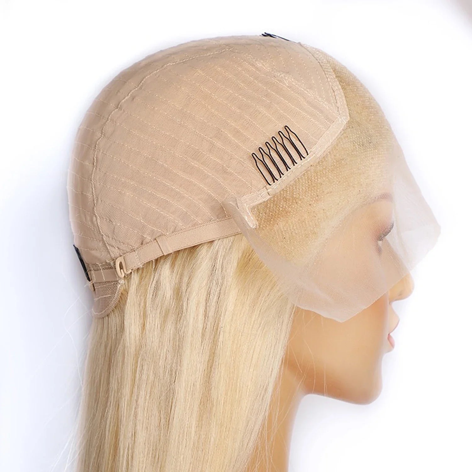 Manufacturers Wholesale 613 Blonde Wig Bone Straight Human Hair Wig 13X4 Hd Lace Frontal Brazilian Virgin Natural Vietnamese Raw