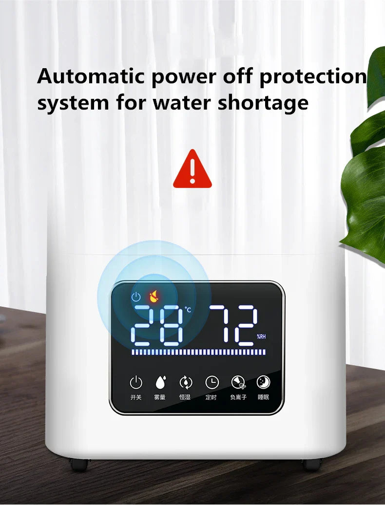 110V 220V 23.8L Large Capacity Industry Air Humidifier Commercial Diffuser Sprayer Humidification Spray Machine