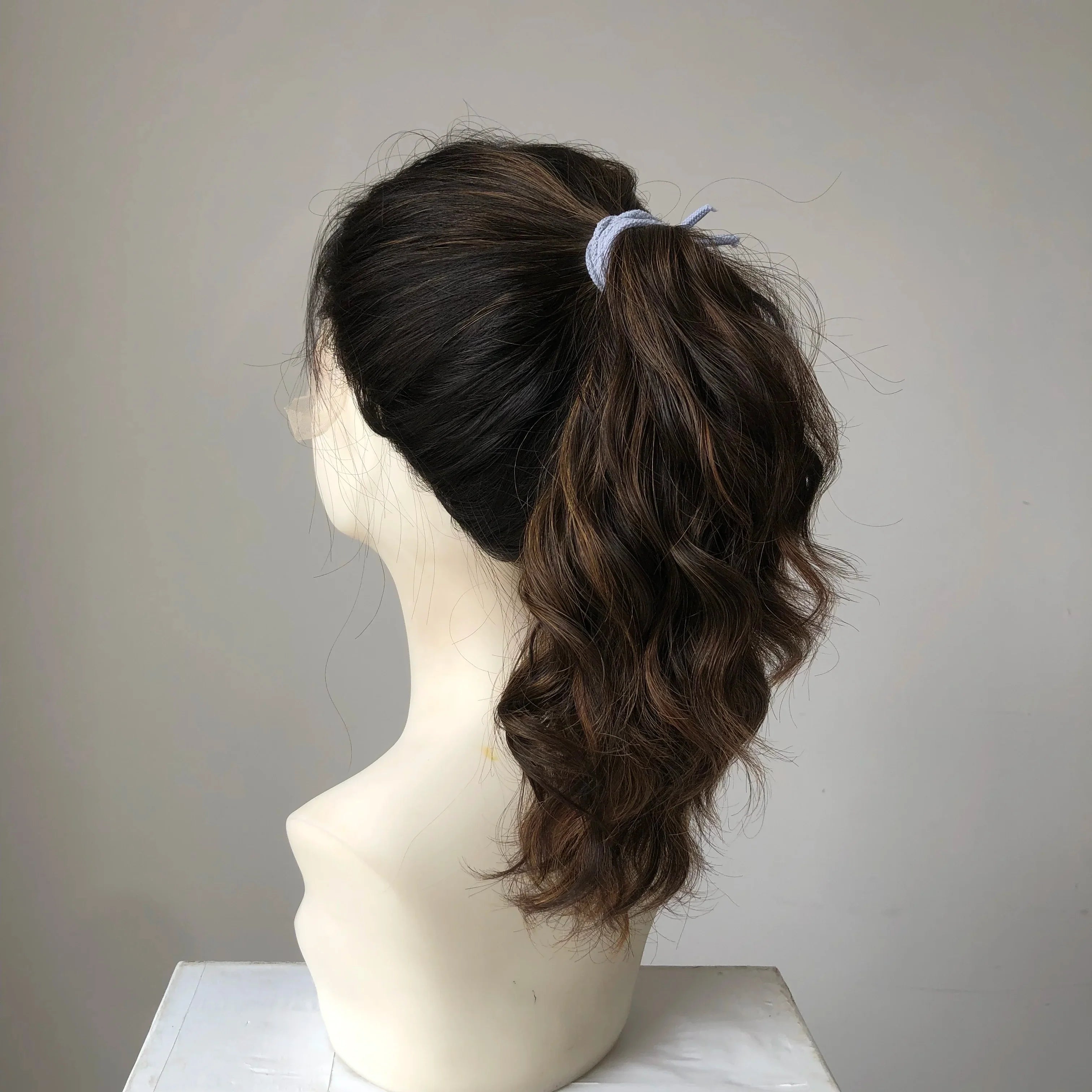 Virgin Human Hair Wig Straight Style Lace Base Fashionable Lace Top Wunder Wigs for Women China Supplier