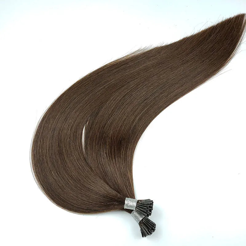 Top Quality I Tip 20 22 24 26 28 Inches Raw Keratin Double Drawn Virgin European Hair Extensions I Tip Human Hair Extensions