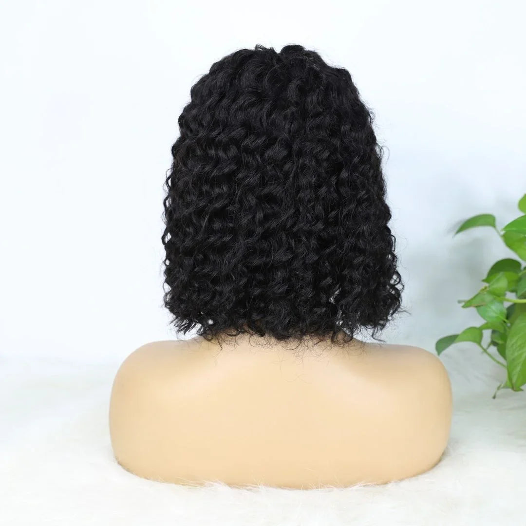 Short Bob Transparent Lace Human Hair Wig 8-16inch  Brazilian Human Hair  Wigs for Black Women