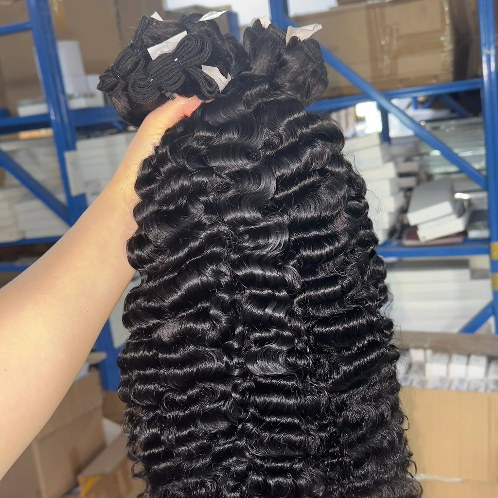 Cuticle Aligned Burmese Curly Virgin Human Hair Bundle Vendors Wholesale 12A Grade Vietnamese Raw Bundle Human Hair