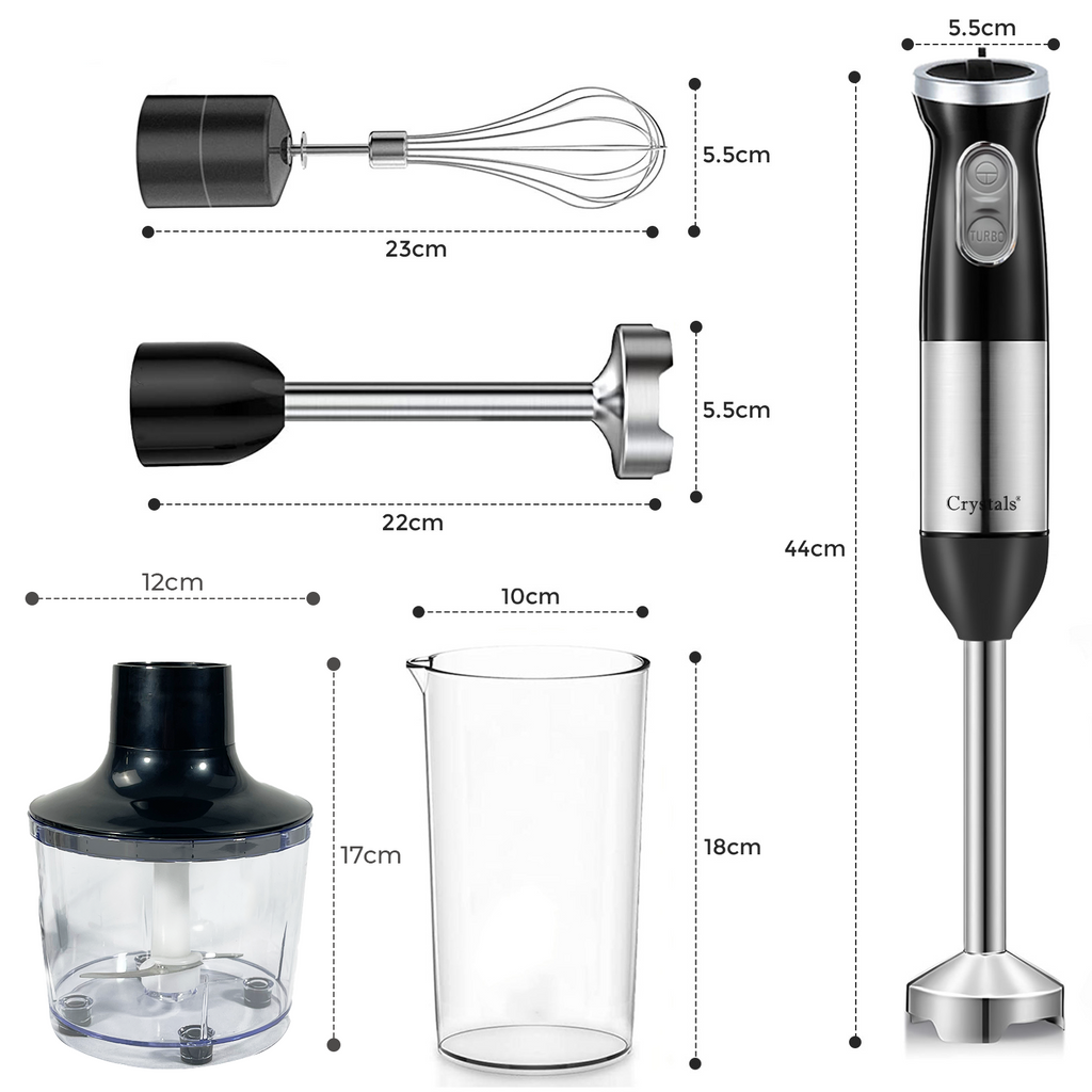 4 in 1 Hand Stick Blender - 1000W