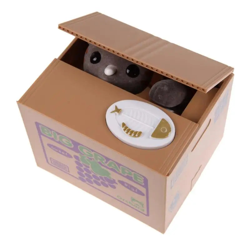 Electronic Piggy Bank Safe Money Box for Children Digital Coins Cash Saving Safe Deposit ATM Machine Birthday Gift for Kids