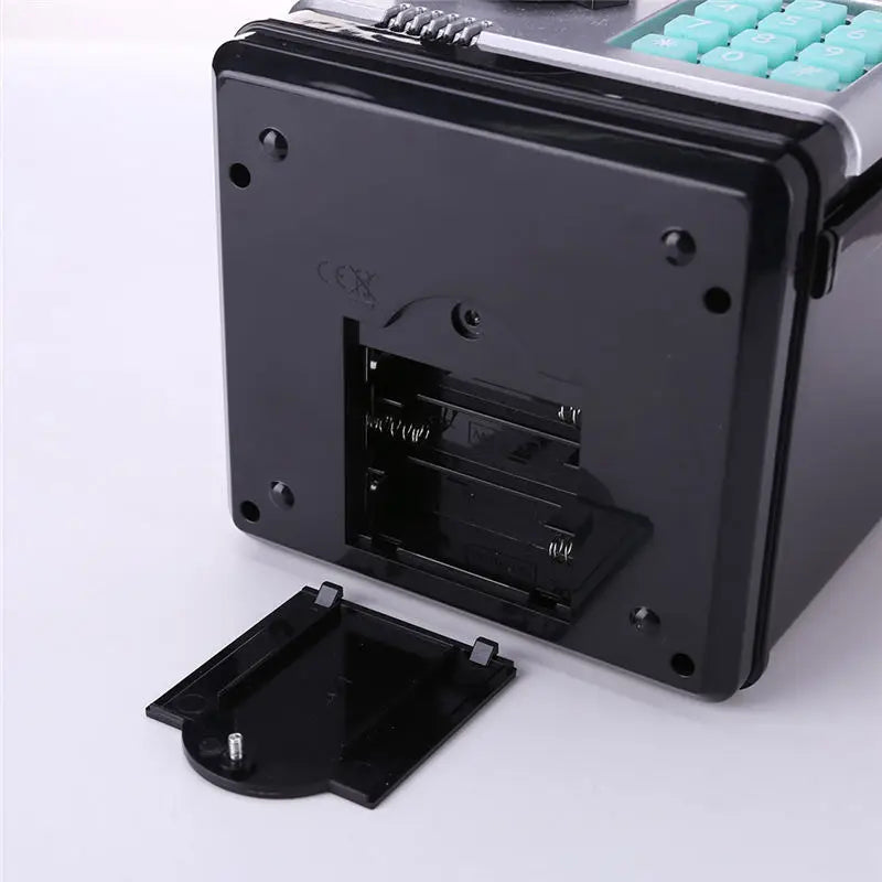 Electronic Piggy Bank Safe Money Box for Children Digital Coins Cash Saving Safe Deposit ATM Machine Birthday Gift for Kids