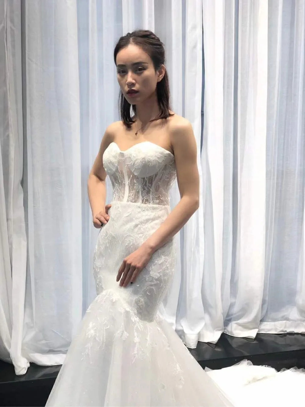 RSM66349 Luxury Elegant Wedding Dress Party Dresses Mermaid Sweetheart Wedding Gown