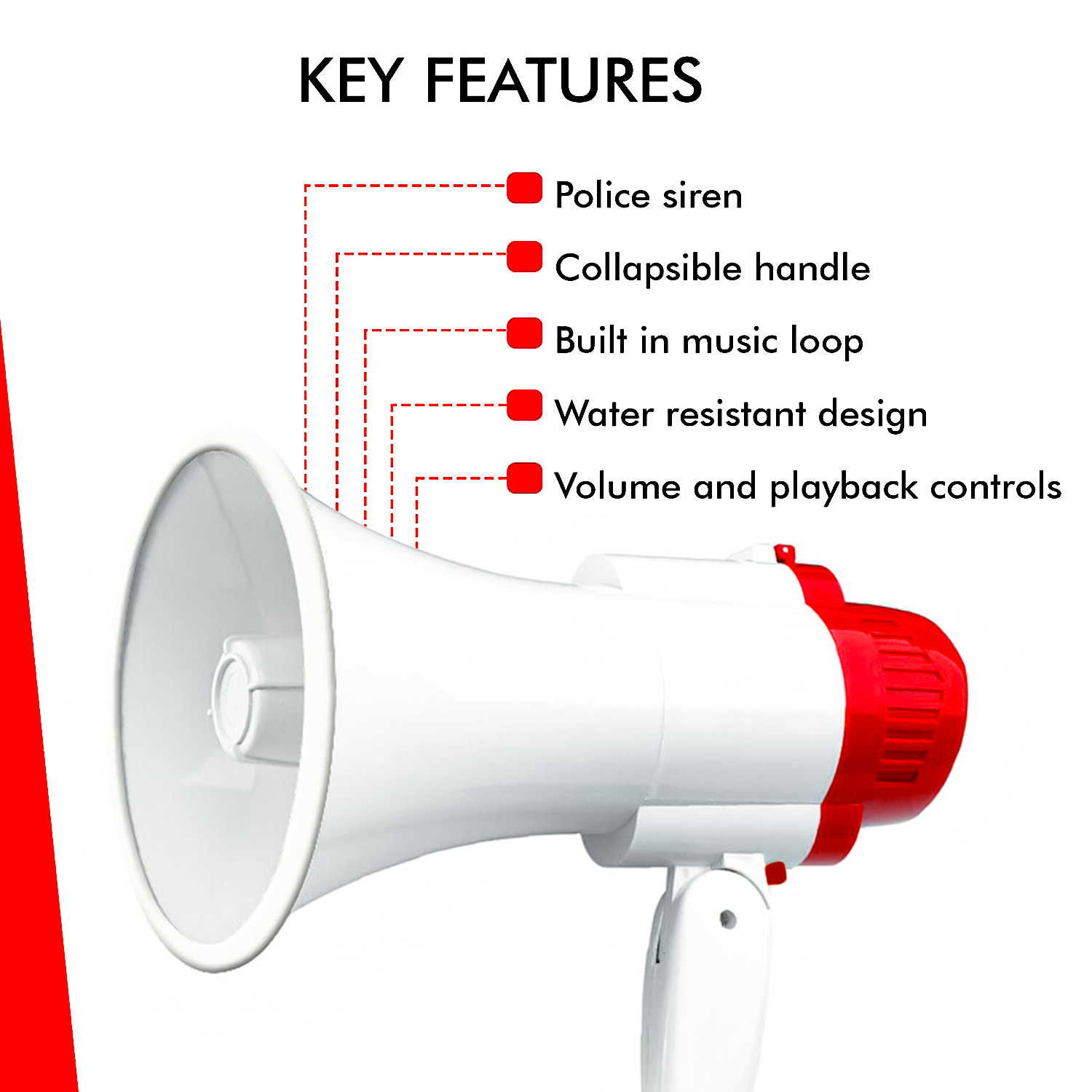 Portable Speaker Megaphone