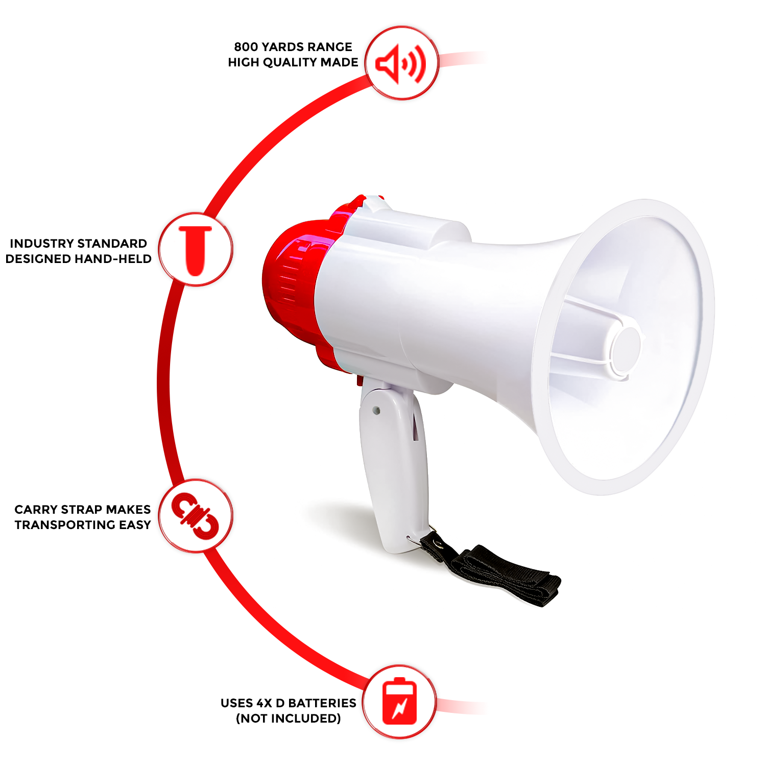 Portable Speaker Megaphone