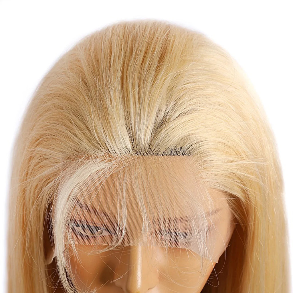 Manufacturers Wholesale 613 Blonde Wig Bone Straight Human Hair Wig 13X4 Hd Lace Frontal Brazilian Virgin Natural Vietnamese Raw