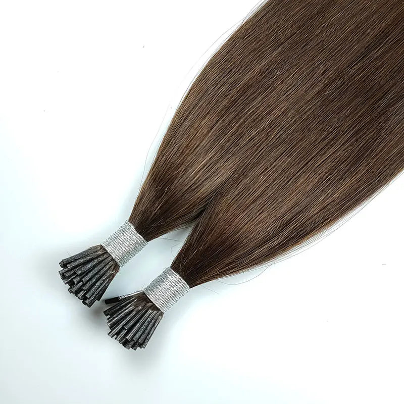 Top Quality I Tip 20 22 24 26 28 Inches Raw Keratin Double Drawn Virgin European Hair Extensions I Tip Human Hair Extensions