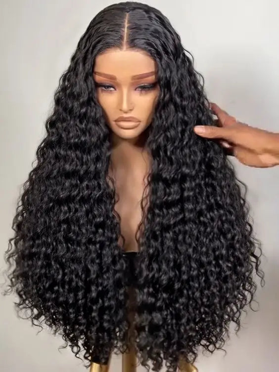 Raw Indian Hair HD Lace Front Wig Virgin Cuticle Aligned Glueless Full Lace Human Hair Wig Lace Frontal Wigs for Black Women