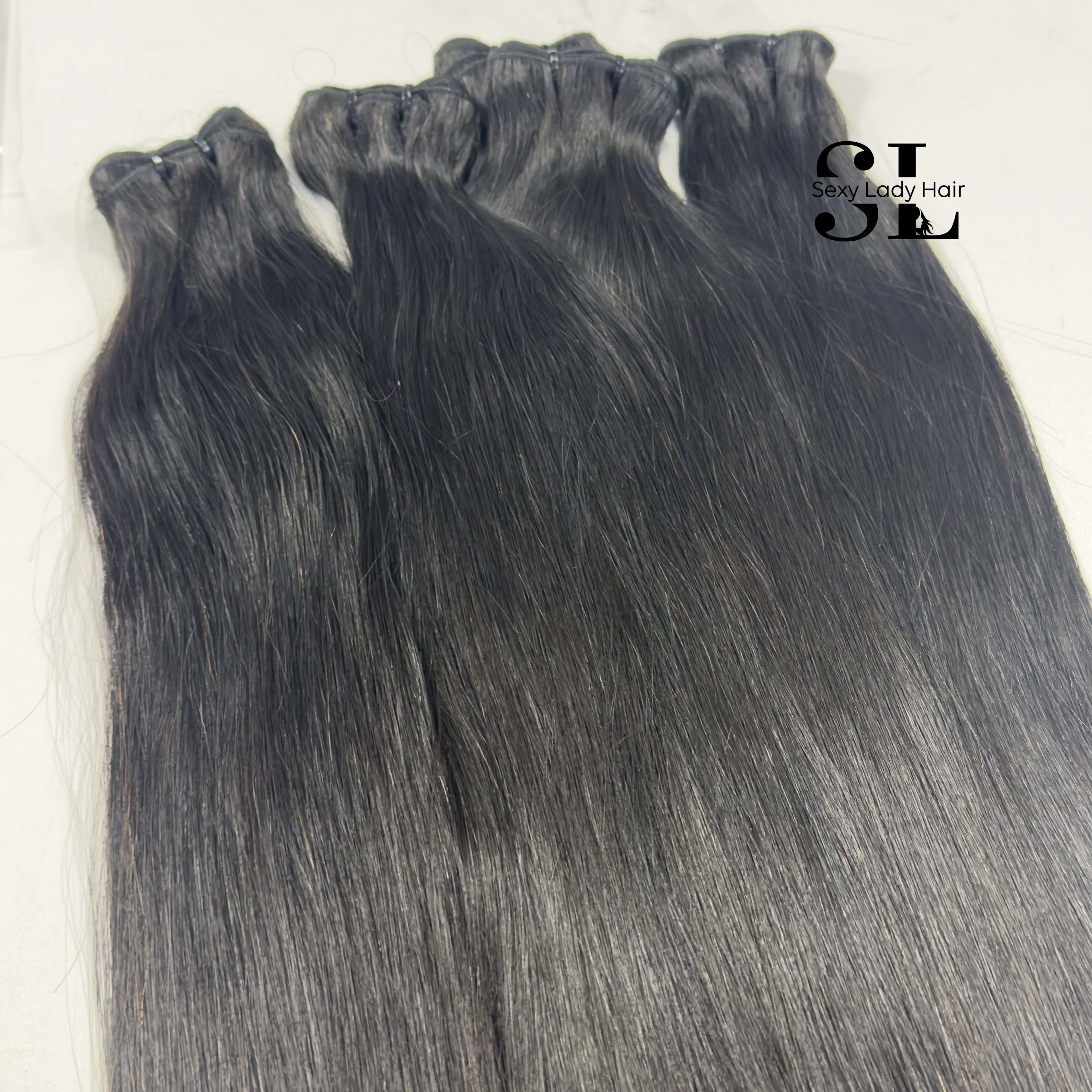 Wholesale Raw Human Hair Burmese Curly Natural Wavy Remy Hair Grade Virgin Cuticle Aligned Cambodian Straight Hair Extensions