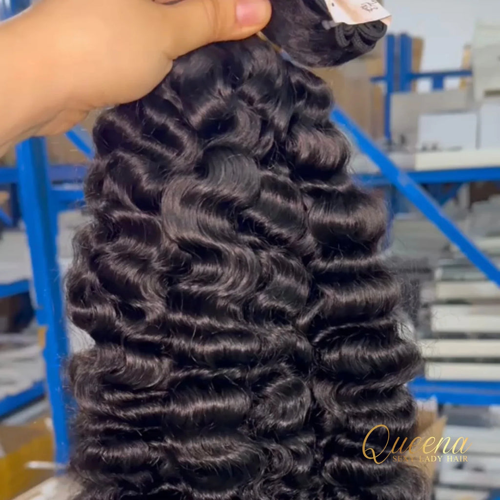 Wholesale Raw Brazilian Human Hair Raw Virgin Cuticle Aligned One Donor Hair Bundles Weave Indian Wavy Curly
