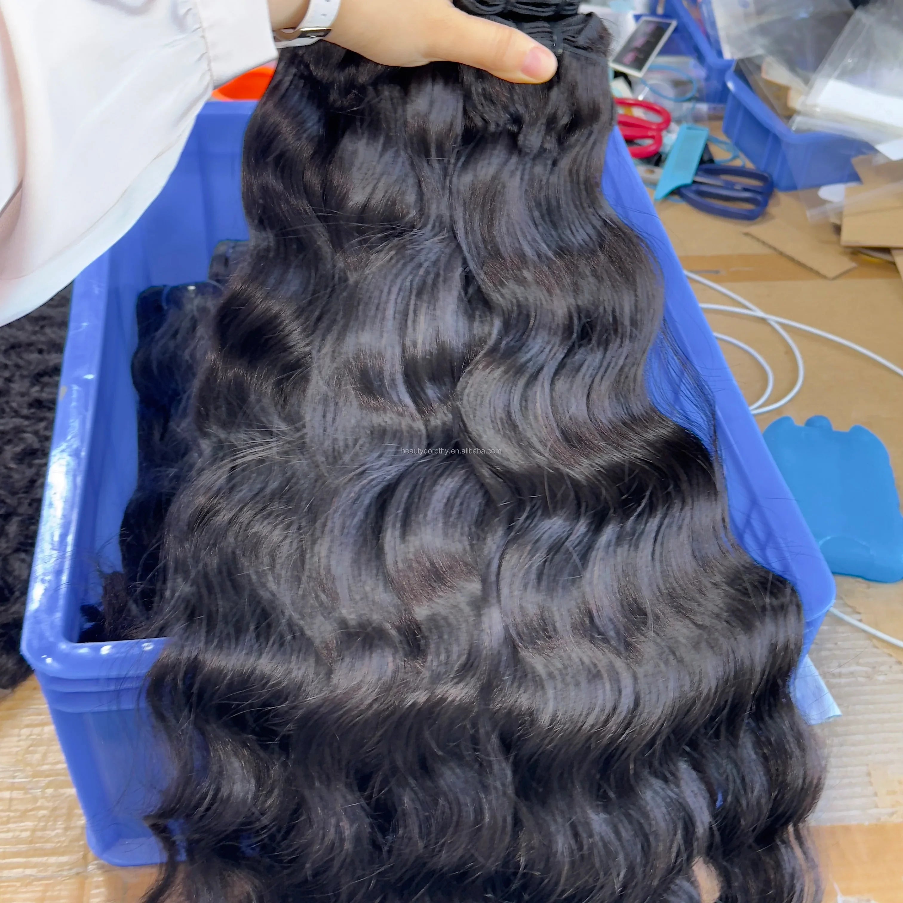 Raw Hair Bundle Vendor Wholesale Raw Single Donor Vietnamese Cuticle Aligned Hair Weave Natural Human Hair Bundle