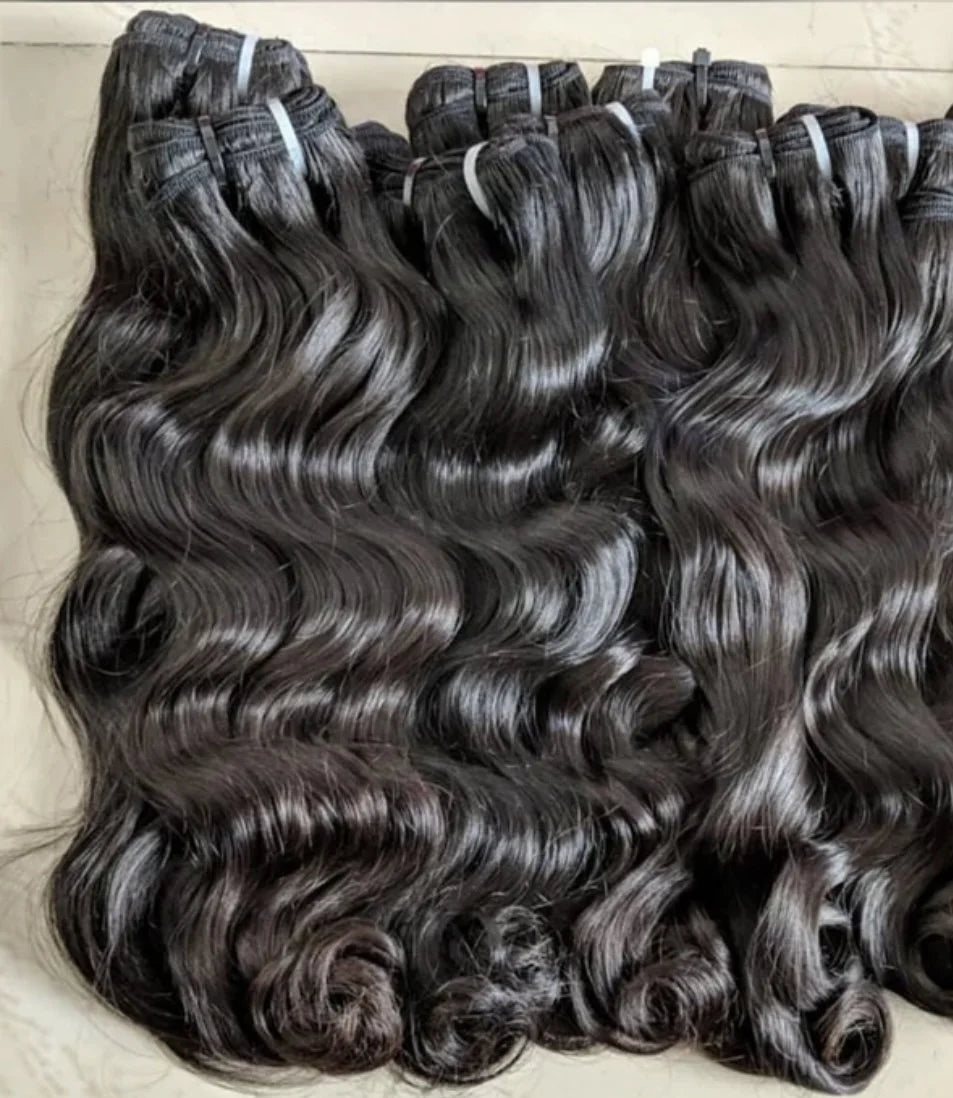 Burmese Curly Hair Weft Bundles Unprocessed Virgin Vietnamese Natural Raw Human Hair Bundles Weave Wholesale