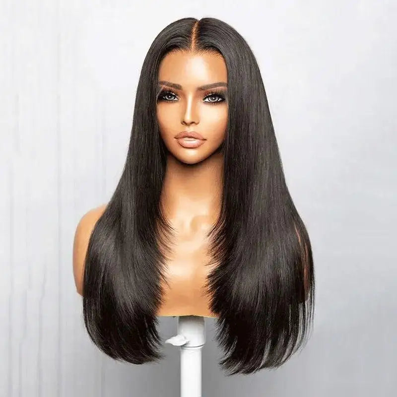 Cuticle Aligned Human Hair Lace Frontal Women Hair Wig  HD 13X4 Full Lace Front Beauty Supply Store Wigs for Black Women