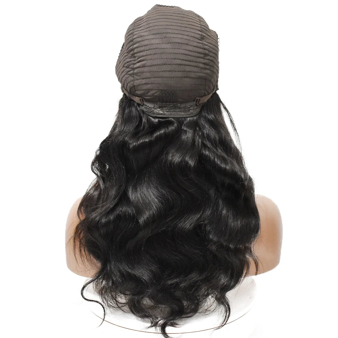 100% Virgin Human Hair Wig Cut From Single Donor 13*4 HD Body Wave Lace Frontal Wig No Tangle No Shedding Hair HD Lace