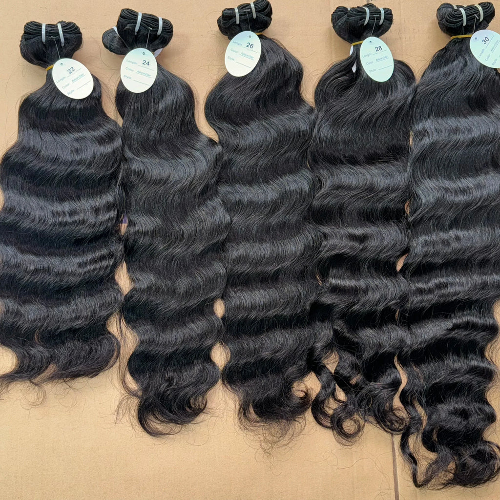Natural Wavy Curl Raw Vietnamese Hair Wholesale Body Deep Straight Remy Human Hair Weft Bundles Kinky Pixie Burmese Curly