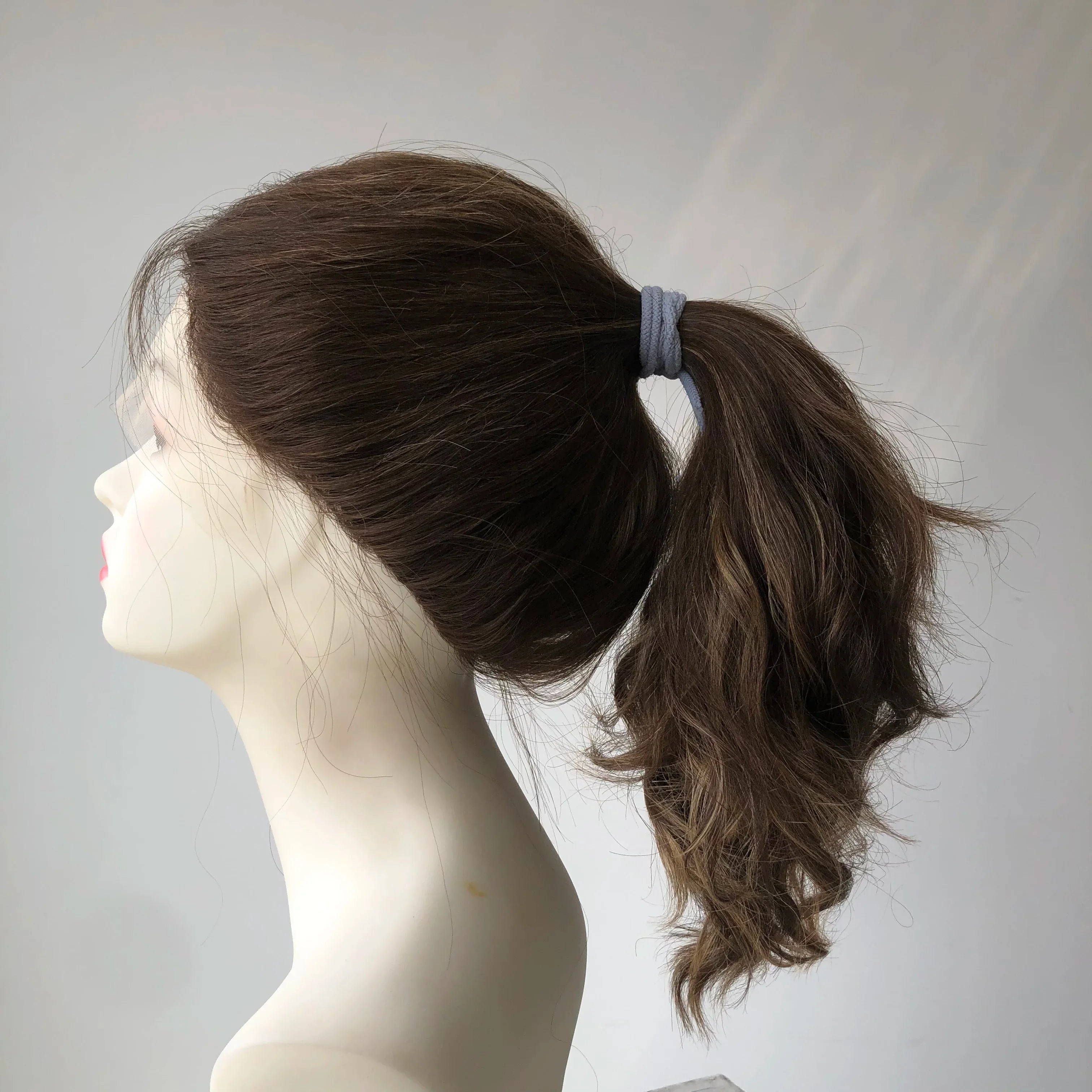 Virgin Human Hair Wig Straight Style Lace Base Fashionable Lace Top Wunder Wigs for Women China Supplier