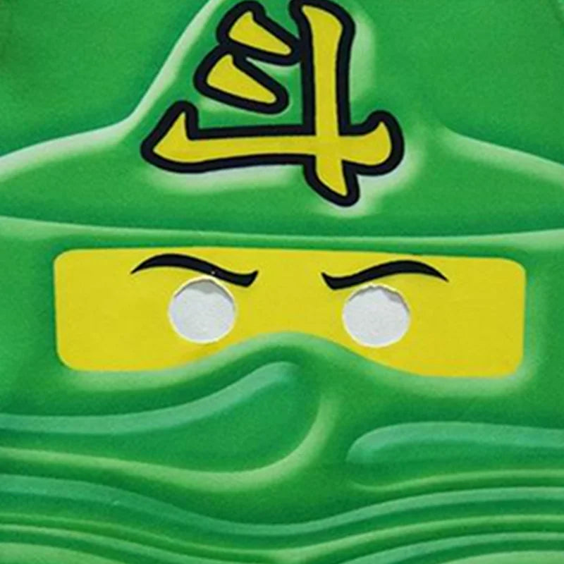 Child Ninjag Cosplay Costumes Boy Jumpsuits Suit Kids Halloween Christmas Party Clothes Ninja Superhero Streetwear Weapon Props