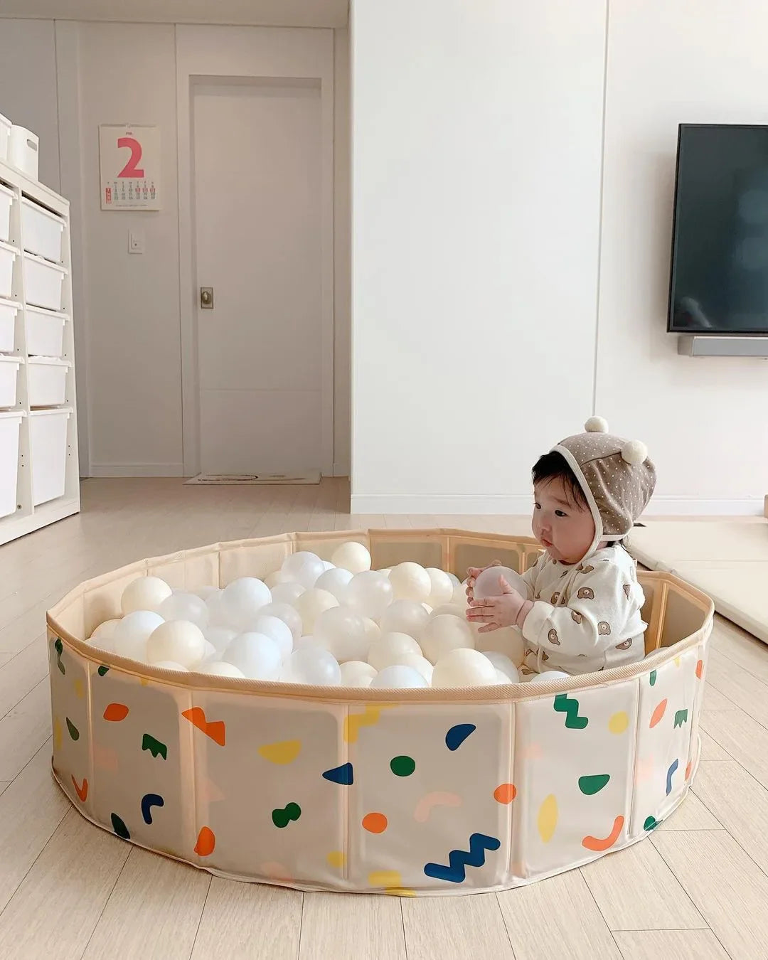 Hot Selling Large PVC Fabric Play Game Ball Pit Tub Ocean Pool Foldable Waterproof Portable Baby Supplies for Kids Toddlers